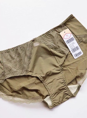 包邮 007依曼丽专柜正品性感蕾丝透气中腰平角内裤YL18623 18806