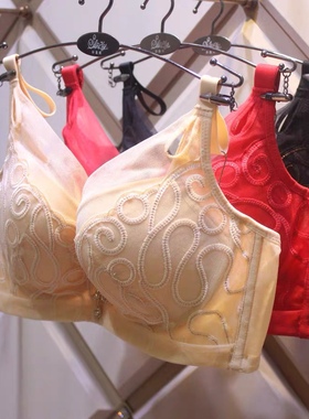 莎莲妮春夏调整型内衣刺绣性感文胸中厚偏薄款SK18111bc 18110A