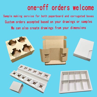 Custom Cardboard Inserts Trays Cards-Design & Sample Service