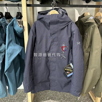 24ARC'TERYX始祖鸟THERME PARKA男士派克羽绒服中长款GTX防风防水