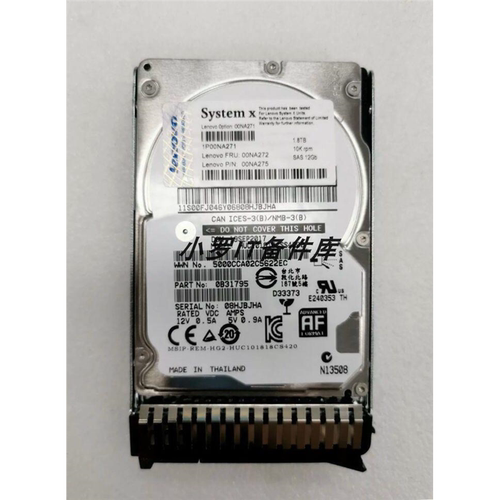 /  00NA271 00NA272 1.8T 10K硬盘 M5 X3550  X3850 X6