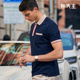 MrBu布先生纽扣复古polo衫 学院风AT12083 翻领短袖 夏新款 男士