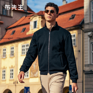 MrBu布先生立领正肩夹克衫2025秋冬新款蓄热加绒保暖外套BT12359