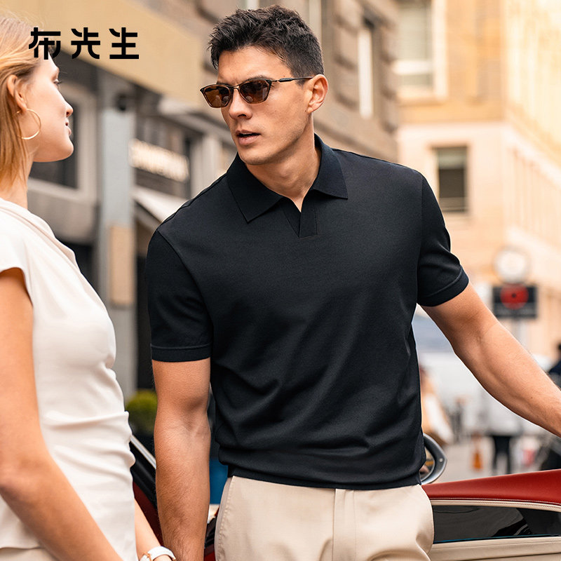 【海鸥领盛夏POLO】MrBu布先生凉感透气T恤衫夏吸汗短袖男AT17515