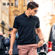 吸湿短袖 MrBu布先生海鸥领简约纯色t恤夏季 男士 polo衫 凉感时尚