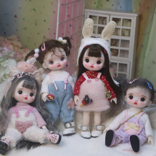 小马国产sd8洋娃娃ob11女孩玩具