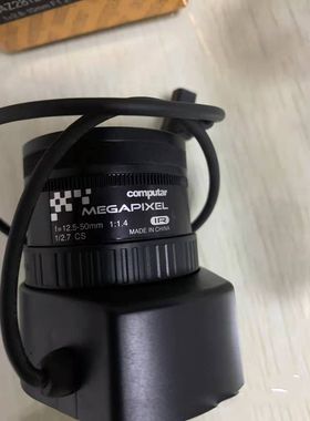 computar镜头A4Z1214CS-MPIR 镜头300万像素手动光圈镜头12.5-50M