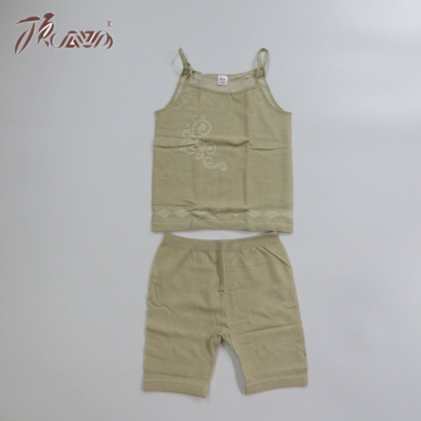 顶呱呱彩棉顶瓜瓜女士高腰平角安全裤无缝背心内裤套装特价清仓,女士内衣/男士内衣/家居服,女安全裤,淘宝优惠券,粉丝福利购,淘宝优惠卷