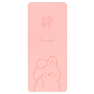 舞蹈室专用定制logo跳舞垫子女孩儿童练功垫防滑跳绳减震垫瑜伽垫