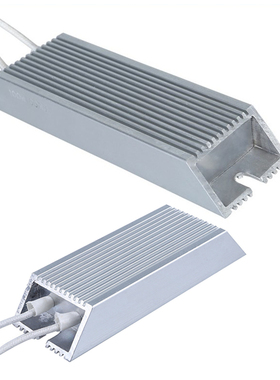 RXLG变频器制动刹车铝壳电阻100W50R30R40R20R60R70R欧再生电阻