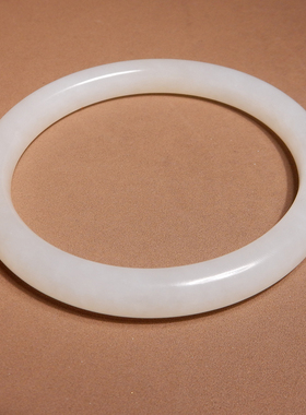 方言和田玉新疆油润细腻白玉手镯