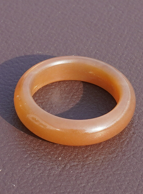 方言戒指和田玉黄金糖且末料糖玉