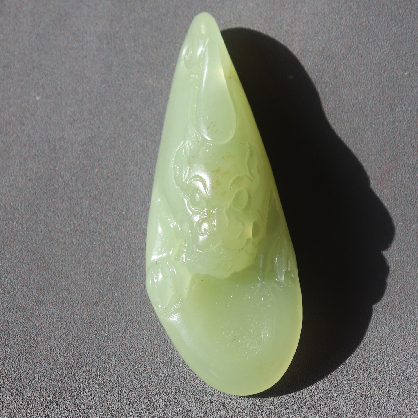 方言和田玉青黄口貔貅守护吊坠