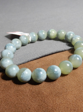 市场价4800元回馈友商1500新疆若羌县蓝皮黄口聚宝盆10mm手串R3