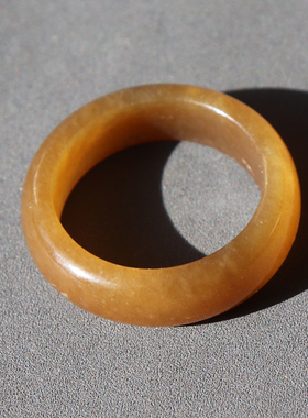 方言和田玉且末料糖玉戒圈