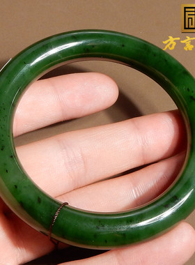 方言俄罗斯老坑料菠菜绿碧玉