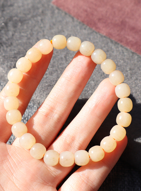 新疆且末料蜂蜜水8mm老型珠手串