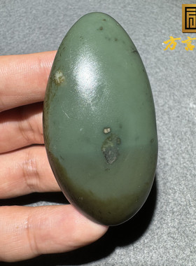 爆火方言和田玉新疆温润细腻老熟金鹿皮沙枣青蓝玉籽料原石玩料S8