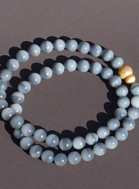 方言和田玉新疆青花籽聚宝盆手串