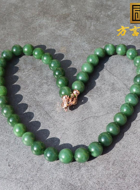 方言和田玉老坑菠菜绿妈妈链