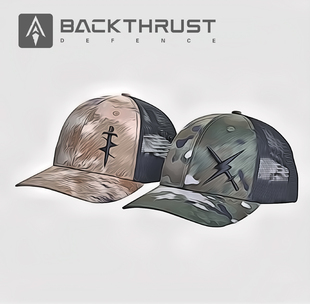回马枪防务闪电利刃文化网眼透气卡车司机帽
