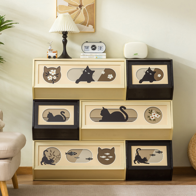 十一维度多功能组合翻门收纳柜