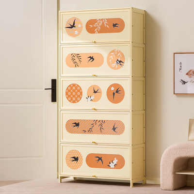 鞋柜家用门口多层简易室内好看防尘鞋架子入户出租屋结实耐用收纳