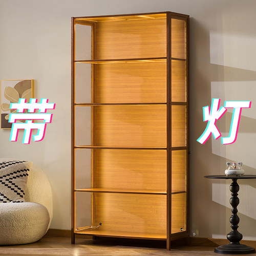 十一维度带灯透明展示柜