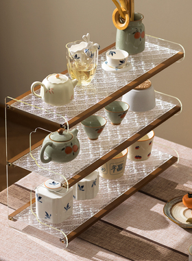 十一维度桌面杯子收纳置物架水杯架茶具茶杯架咖啡杯收纳盒杯架