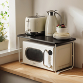 厨房置物架微波炉架子烤箱电饭锅收纳支架家用台面桌面多功能架子