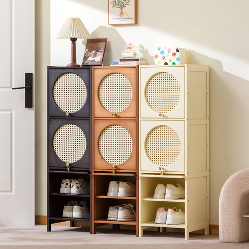 十一维度圆门夹缝鞋柜