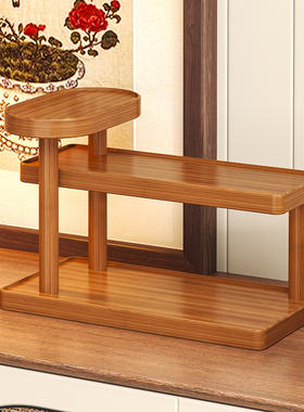 桌面杯子收纳架子台面水杯茶具办公桌上小型杯架手办化妆品置物架