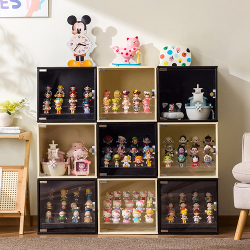 十一维度自由堆叠手办收纳柜