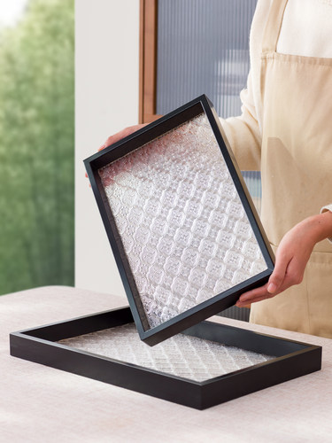 竹木茶盘托盘长方形商用家用放茶杯竹制水杯收纳中式简约大号盘子