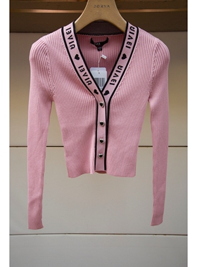 专柜正品秋冬时尚修身P056S070艾薇针织衫1080元