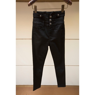 专柜正品秋冬时尚高腰EJWBCF05周末水洗牛仔裤1180元