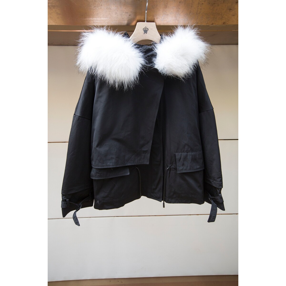 JORYA weekend专柜正品秋冬毛领EJWDDC31羽绒服3980元