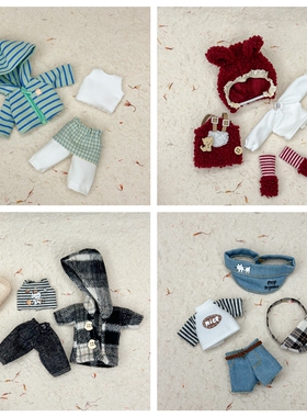 8分娃衣潘妮邦倪兔12分ob11阿巳体盲盒可动人偶11-17厘米娃娃衣服