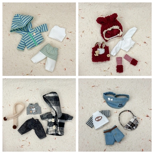 8分娃衣潘妮邦倪兔12分ob11阿巳体盲盒可动人偶11-17厘米娃娃衣服