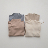 半高领百搭针织打底衫 体恤 型内搭上衣长袖 经典 版