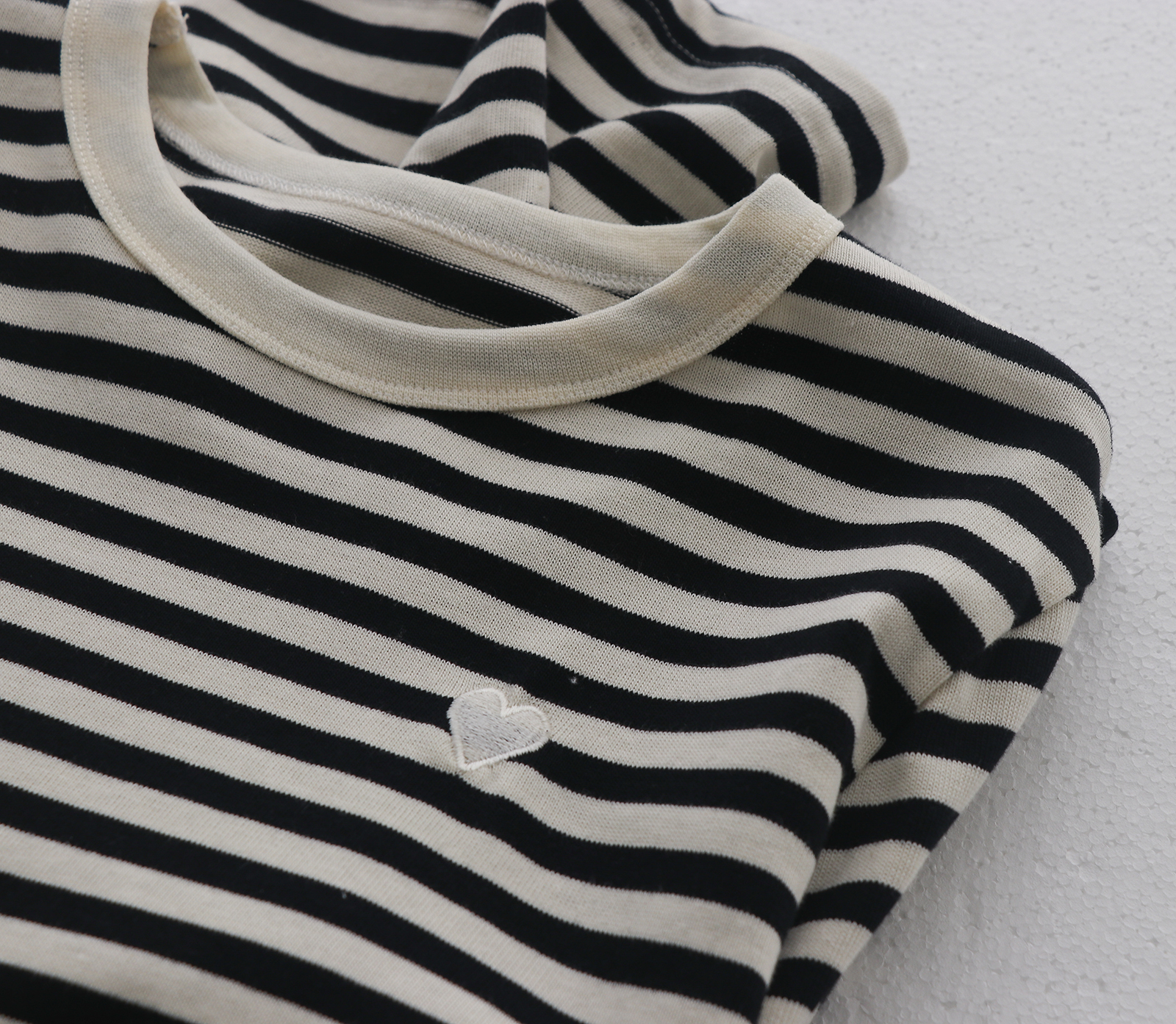 长袖韩版常规条纹棉女