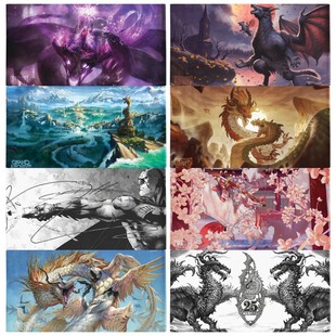 《言言》龙盾牌垫卡垫 卡牌垫桌游 万智牌 游戏王 宝可梦 WS PICG