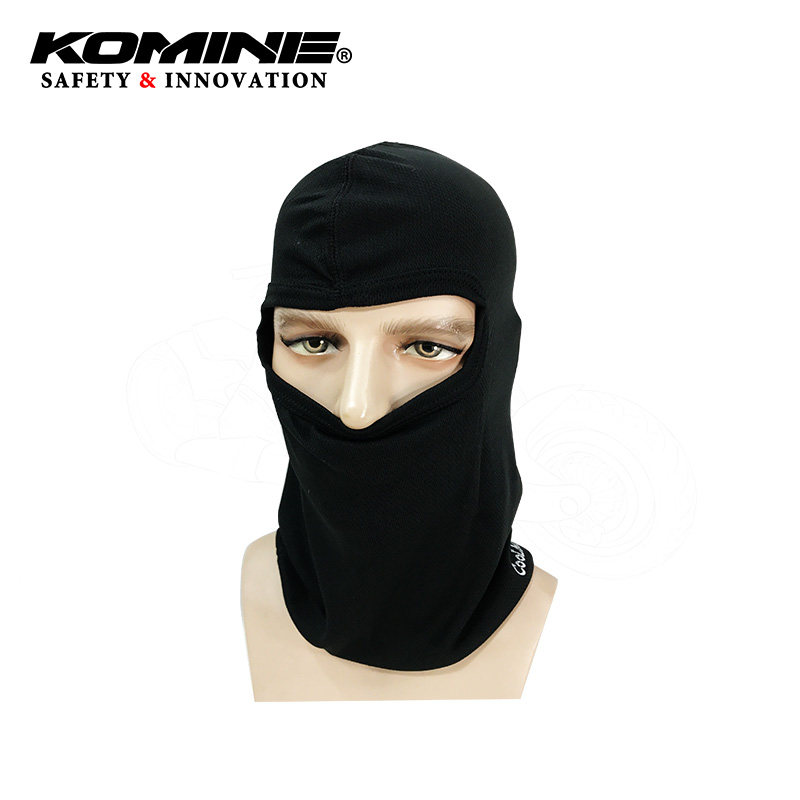 天马机车 正品日本KOMINE头盔内胆头套AK-004 吸湿透气纤维弹力