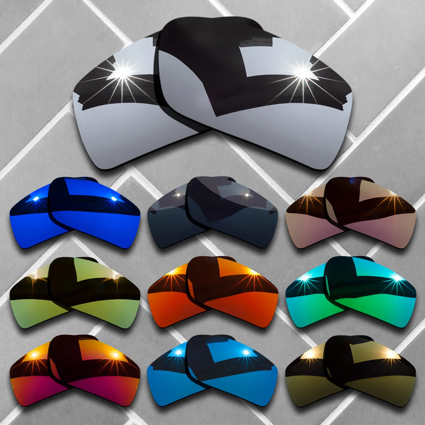 适用于欧克利 Oakley Gascan 替换太阳镜片OO9014 OO9143