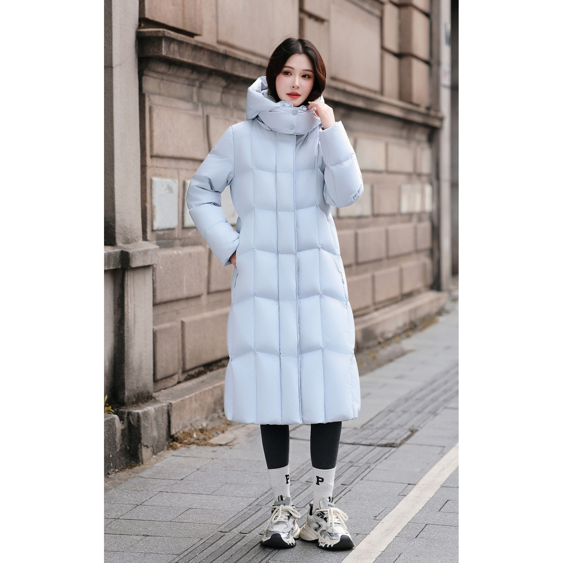 女长款过膝羽绒服2026冬季新款