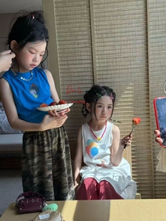 扣号专拍链接2025新款女童碎花棉服儿童时尚百搭小童秋冬装外套