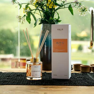 新品清栀沐香香薰家用卧室酒店高级持久留香栀子花无火香氛除异味