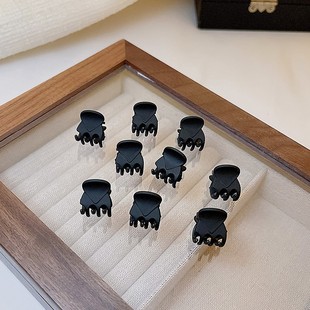 6个装 迷你夹子头饰侧边发夹公主头发边夹小号抓夹刘海碎发卡发饰