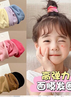 无接缝加粗不伤发高弹力皮筋