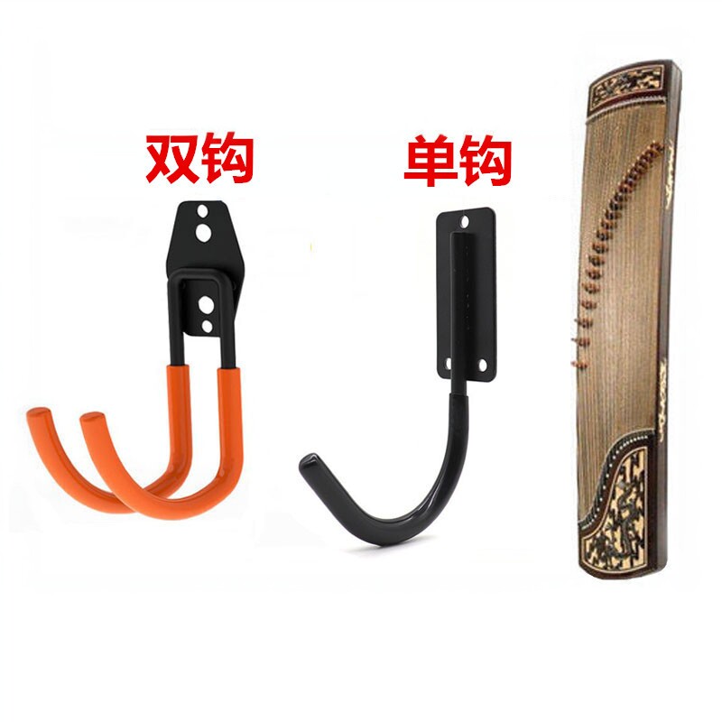 新款古筝挂钩展示架加厚竖挂乐器挂架古筝墙壁挂架子古琴挂架挂钩图片
